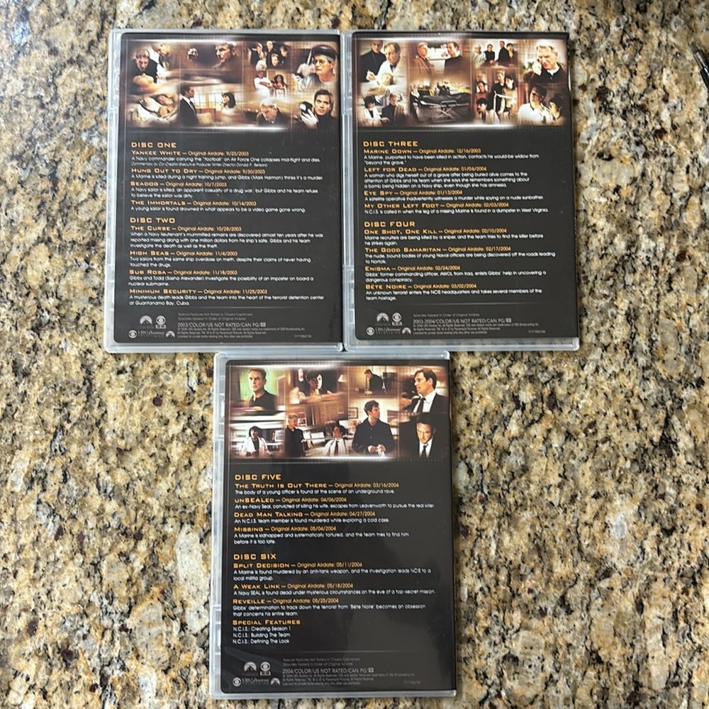 NCIS The Complete First Season DVD Set New - Picture 5 of 5
